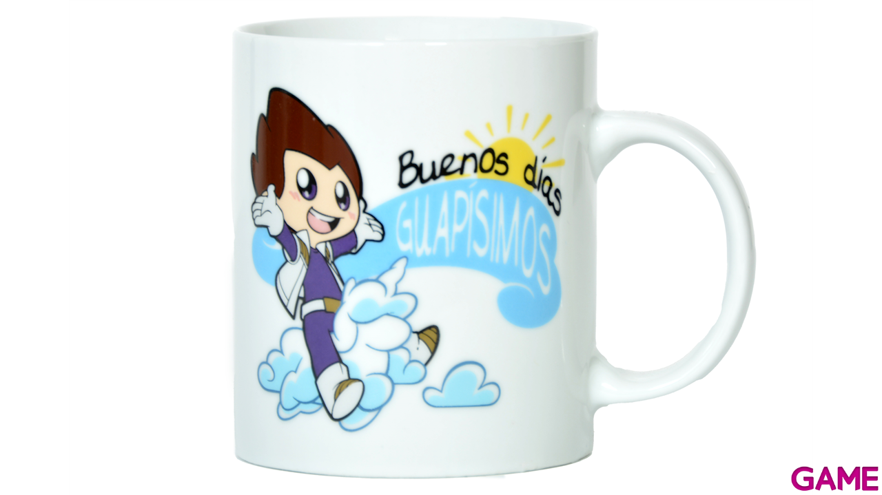 Taza de porcelana blanca Vegetta 777 de 320 ml-0