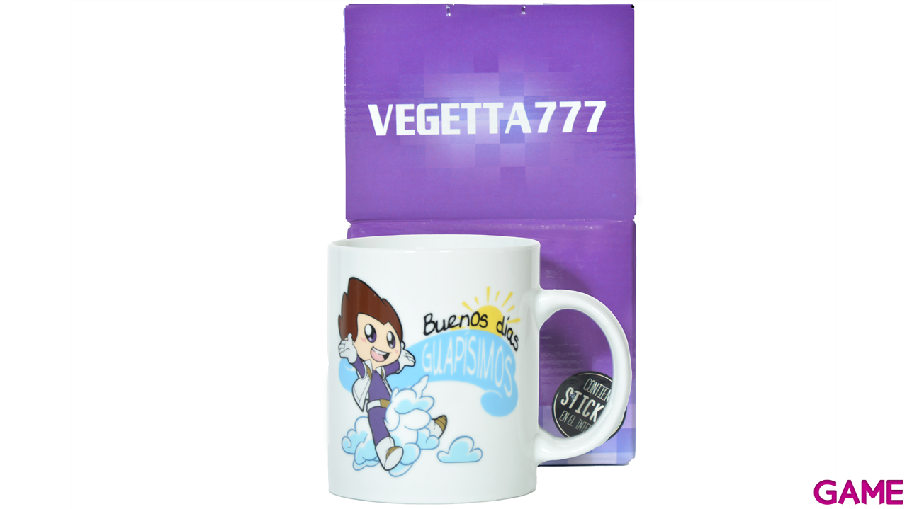 Taza de porcelana blanca Vegetta 777 de 320 ml-1