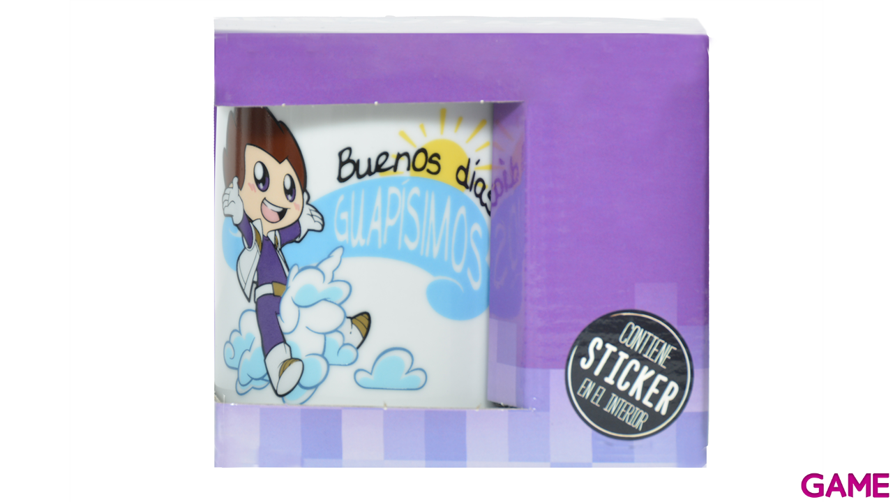 Taza de porcelana blanca Vegetta 777 de 320 ml-2