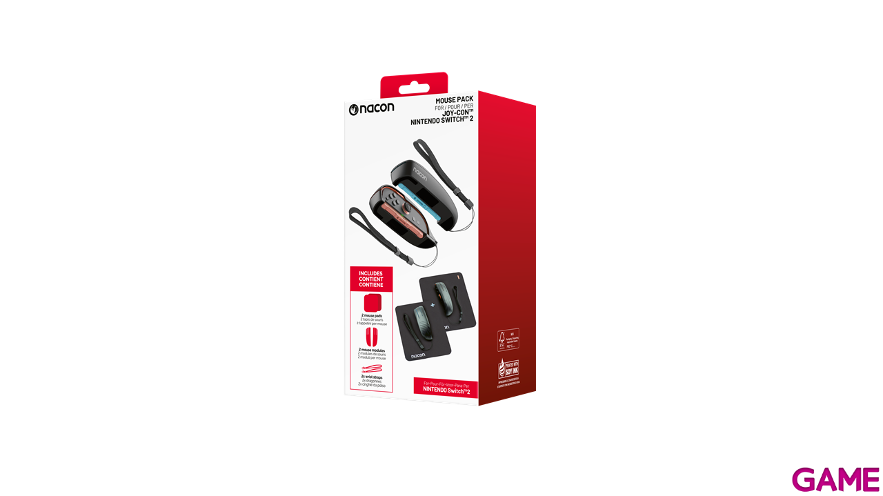 Pack Carcasa Ratón + Alfombrilla para Joy-Con 2 Nacon-9