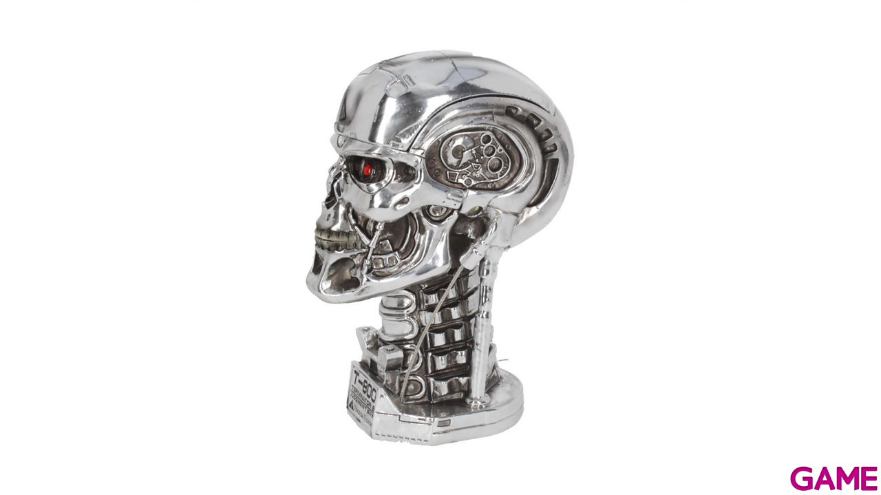 Caja de almacenamiento Terminator 2 cabeza T-800 de 21 cm-1