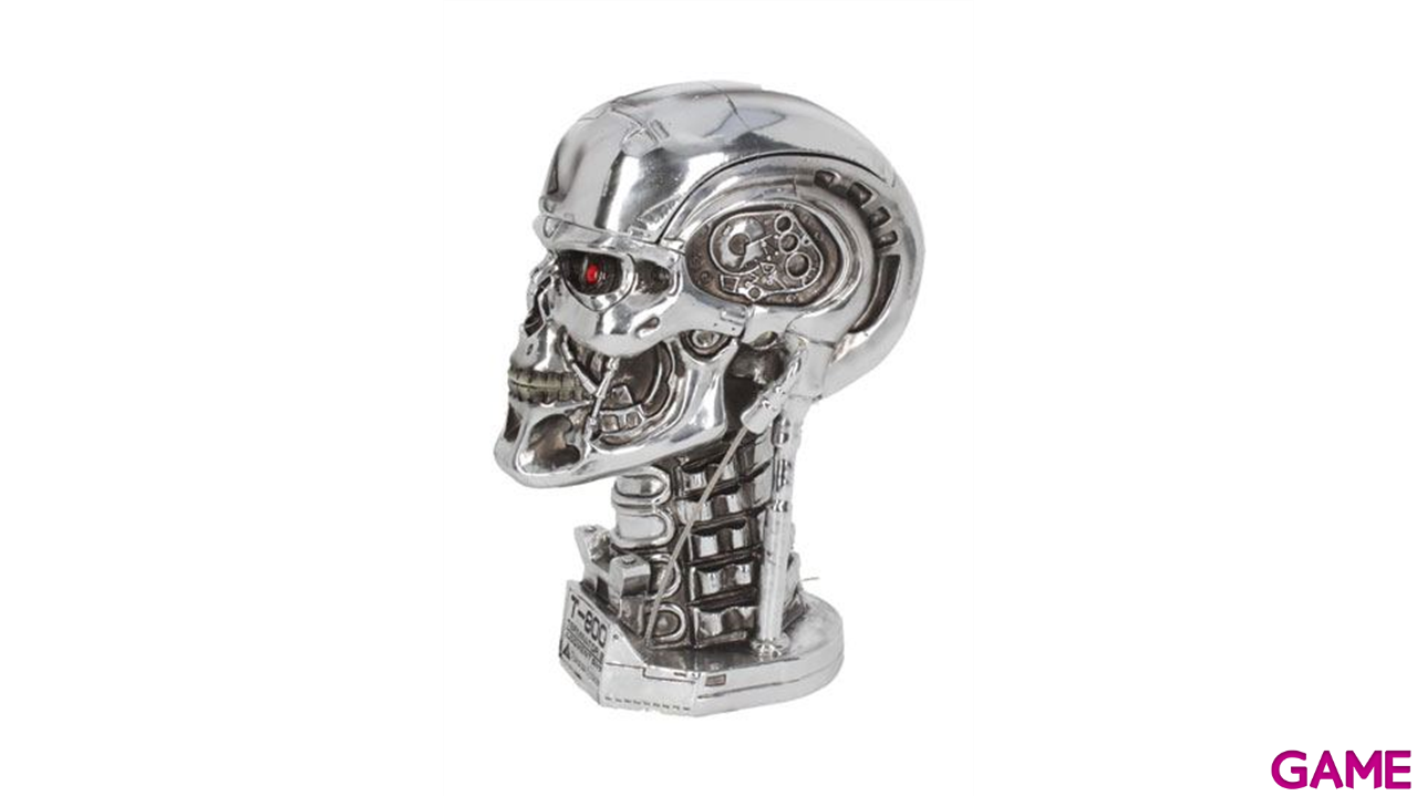 Caja de almacenamiento Terminator 2 cabeza T-800 de 21 cm-3