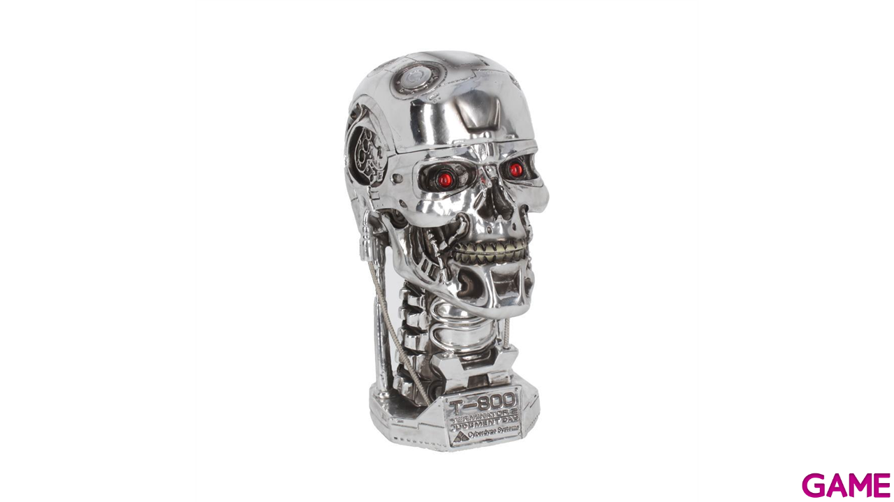 Caja de almacenamiento Terminator 2 cabeza T-800 de 21 cm-4