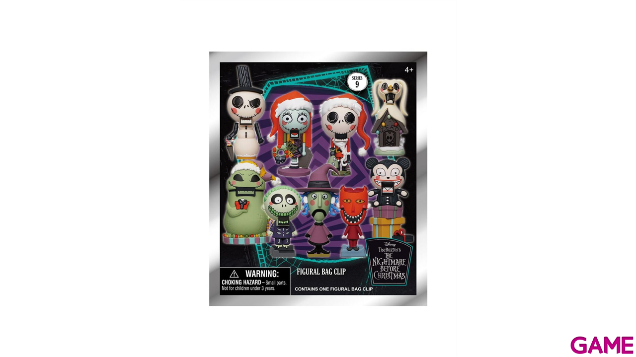 Colgante 3D Pesadilla antes de Navidad Series 9 para Mochilas y bolsos (surtido)-0