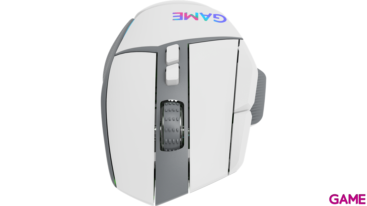 GAME MX-W5 RGB Inalambrico Bluetooth Blanco - Raton Gaming-1