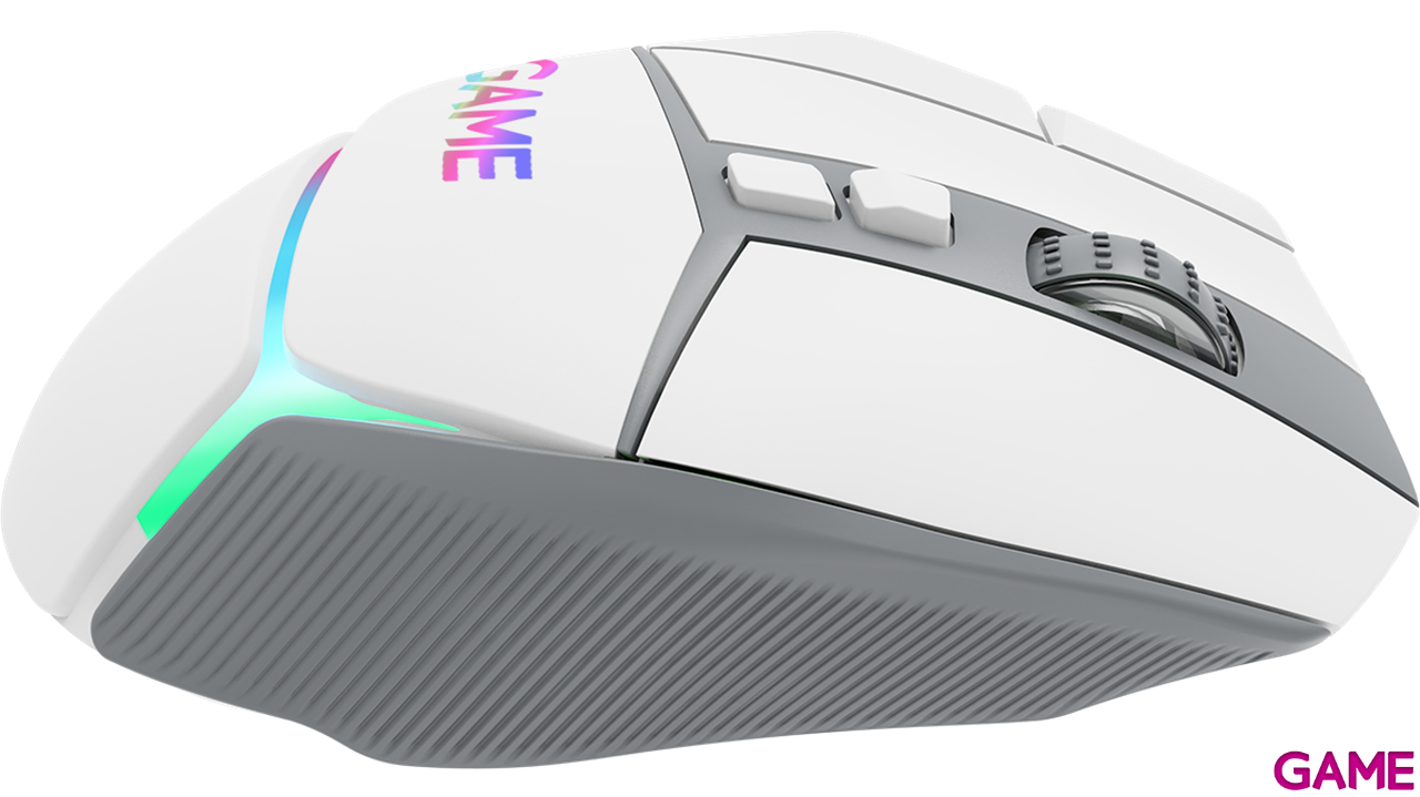 GAME MX-W5 RGB Inalambrico Bluetooth Blanco - Raton Gaming-2