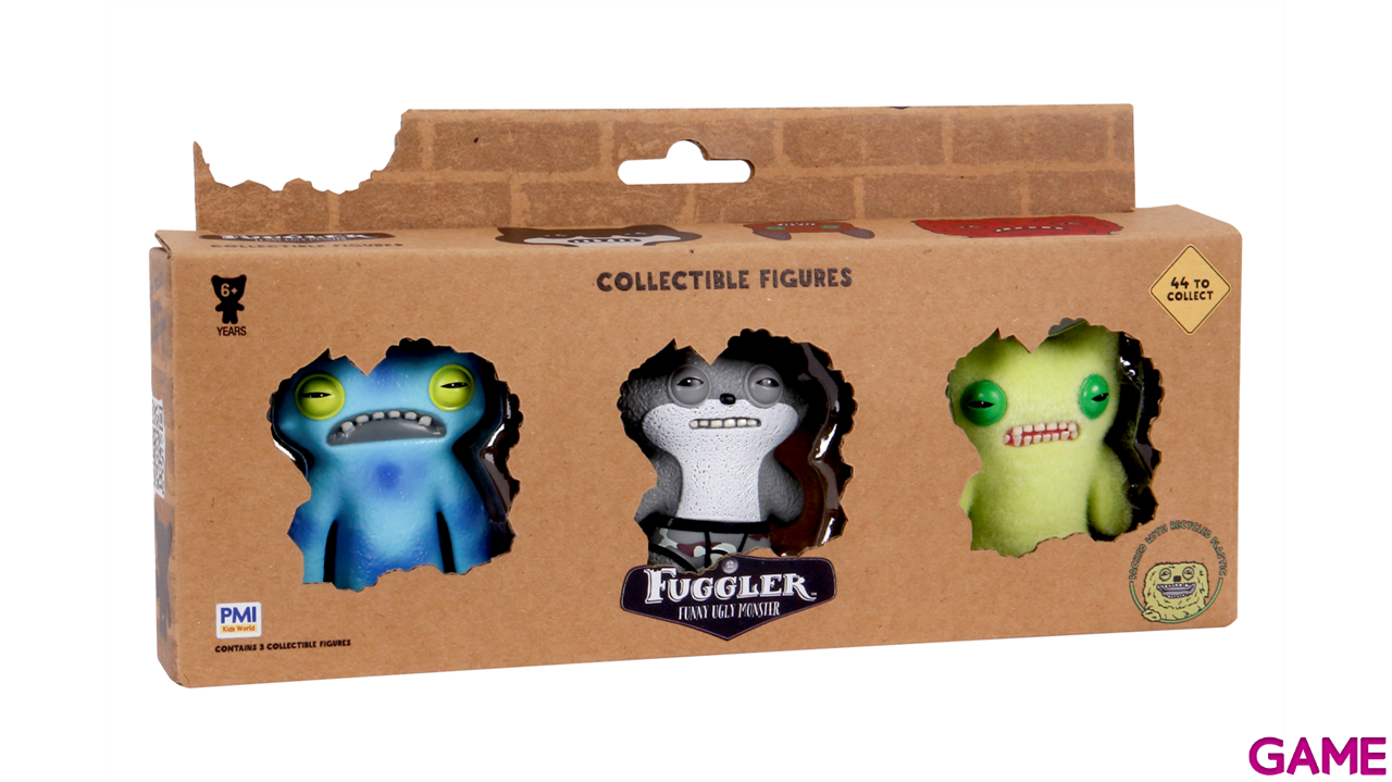 Pack de 3 figuras Fuggler-1