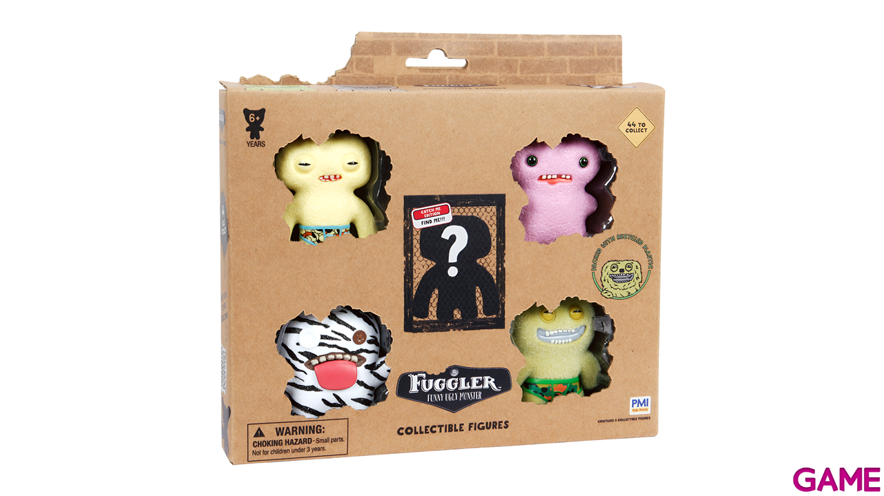Pack de 5 figuras Fuggler Deluxe-2