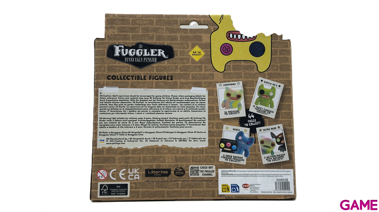 Pack de 5 figuras Fuggler Deluxe-8