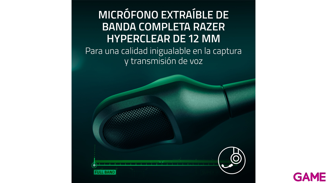 Razer BlackShark V3 Pro Black Wireless Bluetooth PC - PS5 - PS4 - XBOX - Switch - Movil - Auriculares Gaming-9