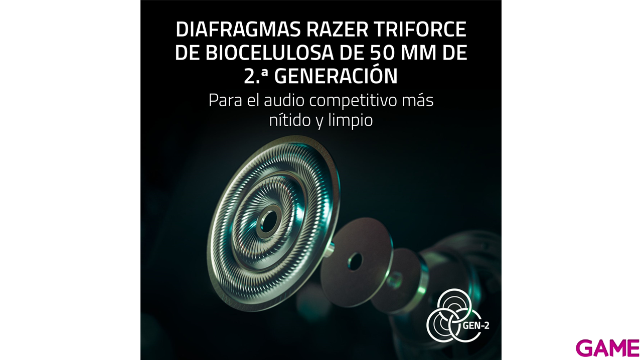 Razer BlackShark V3 Pro Black Wireless Bluetooth PC - PS5 - PS4 - XBOX - Switch - Movil - Auriculares Gaming-3