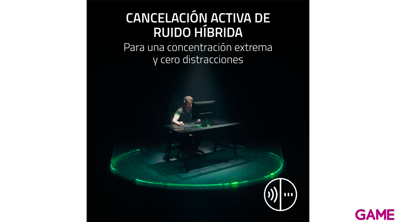 Razer BlackShark V3 Pro White Wireless Bluetooth PC - PS5 - PS4 - XBOX - Switch - Movil - Auriculares Gaming-4