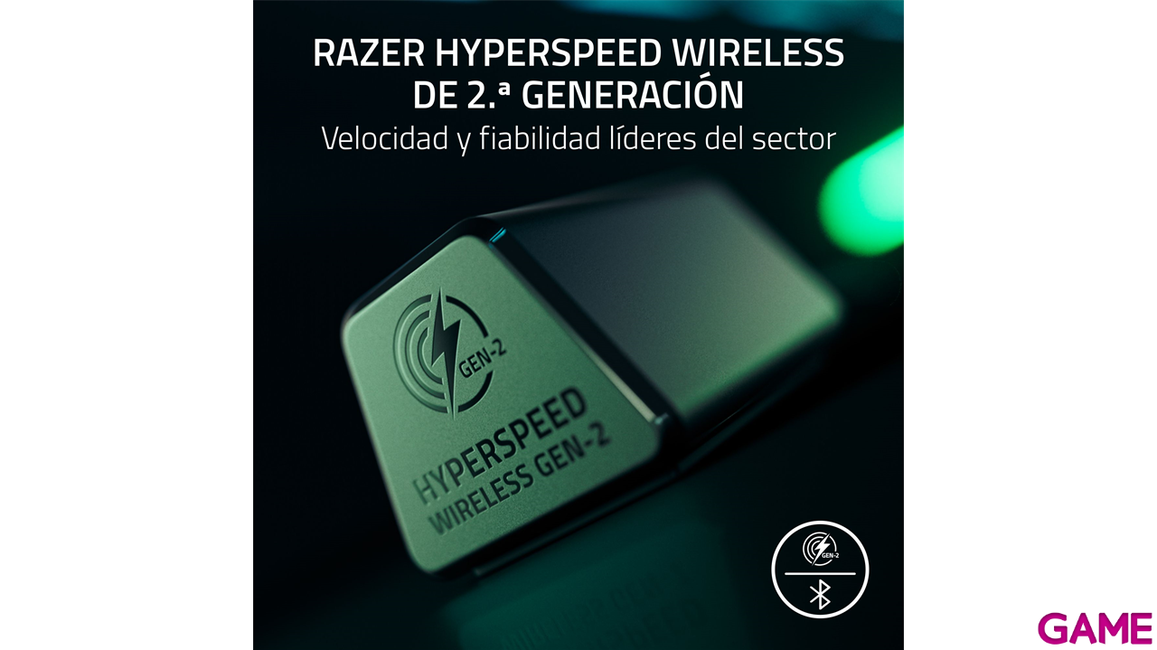 Razer BlackShark V3 Pro Licencia PlayStation Black Wireless Bluetooth PC - PS5 - PS4 - Switch - Movil - Auriculares Gaming-5