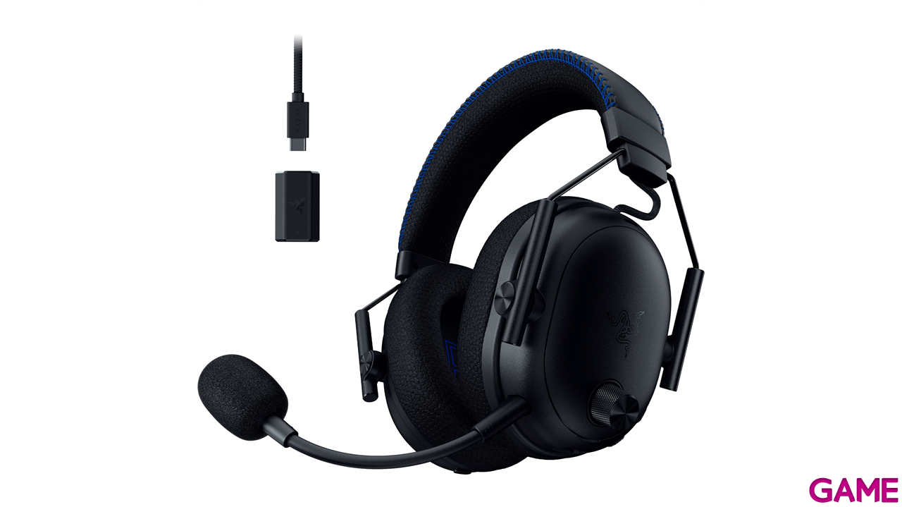 Razer BlackShark V3 Pro Licencia PlayStation Black Wireless Bluetooth PC - PS5 - PS4 - Switch - Movil - Auriculares Gaming-8