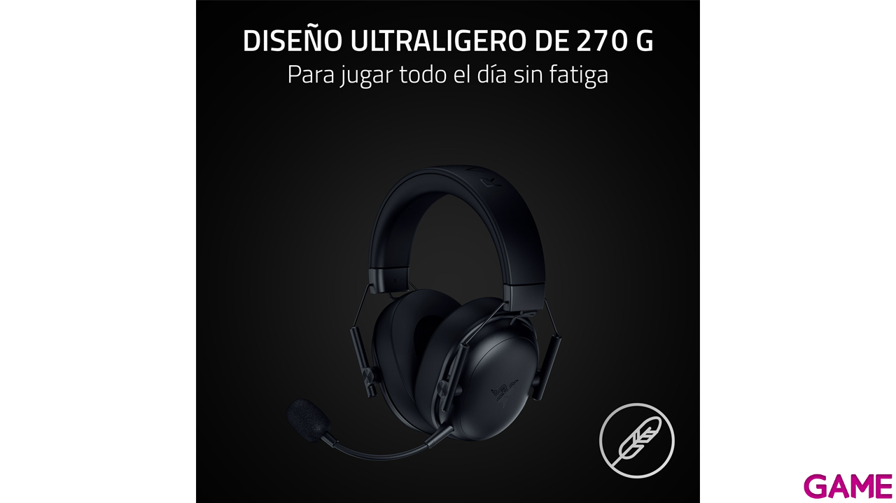 Razer BlackShark V3 X Hyperspeed Wireless Bluetooth PC - PS5 - PS4 - Switch - Movil - Auriculares Gaming-2