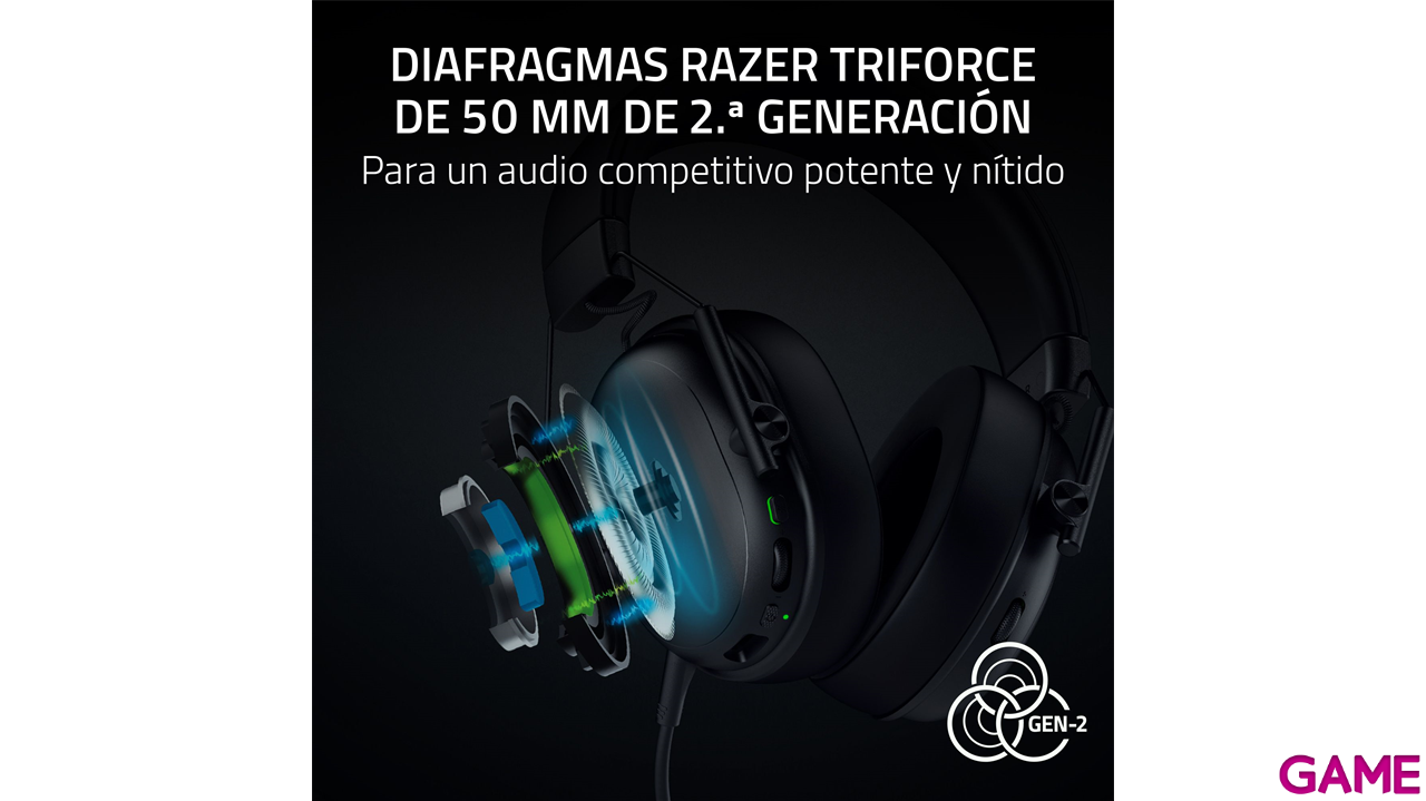 Razer BlackShark V3 X Hyperspeed Wireless Bluetooth PC - PS5 - PS4 - Switch - Movil - Auriculares Gaming-7