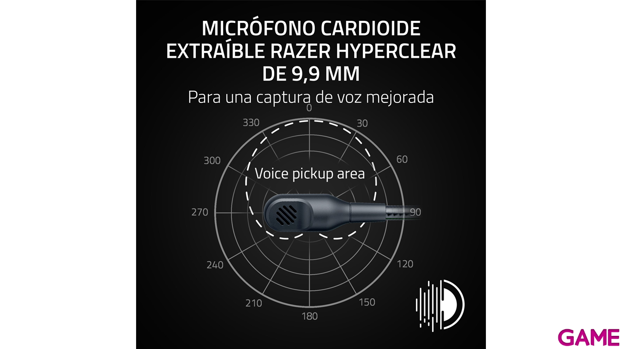 Razer BlackShark V3 X Hyperspeed Wireless Bluetooth for PlayStation Black PC - PS5 - PS4 - Switch - Movil - Auriculares Gaming-6