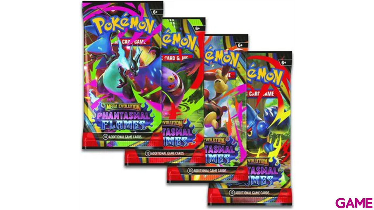 Sobre de cartas Pokemon Mega Evolution Phantasmal Flames (inglés)-0