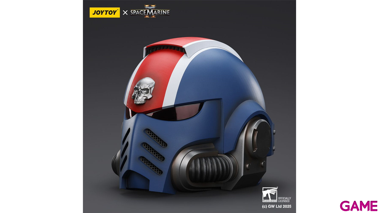 Replica Casco Warhammer 40,000: Space Marine 2 Ultramarines Teniente Titus de 30 cm-2