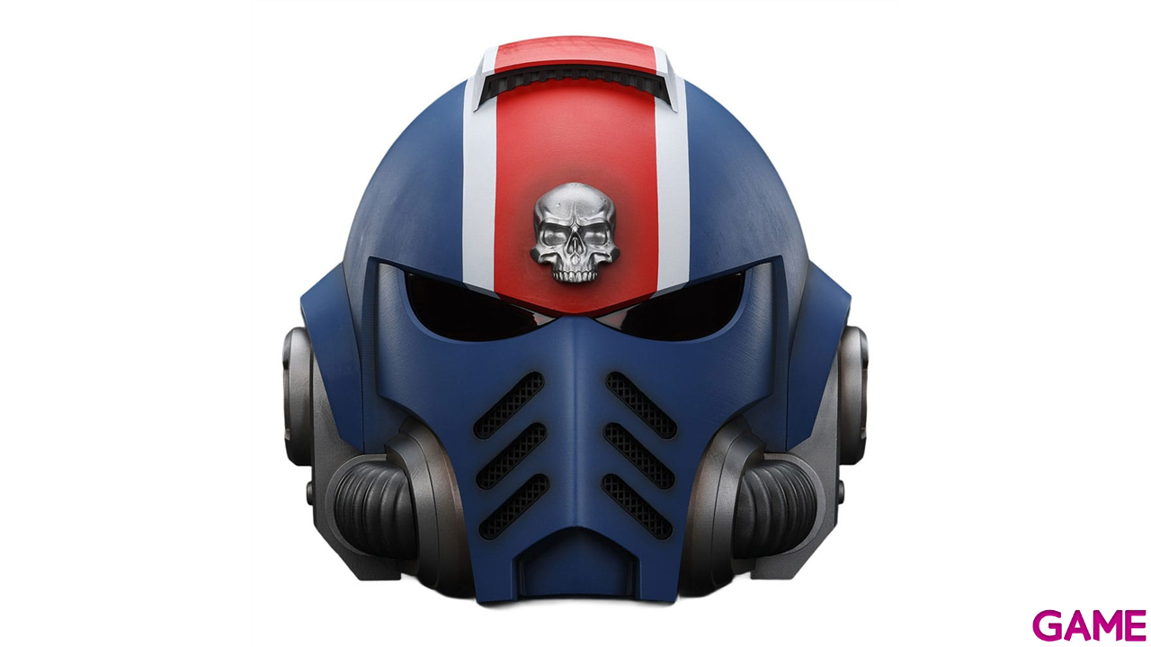 Replica Casco Warhammer 40,000: Space Marine 2 Ultramarines Teniente Titus de 30 cm-4