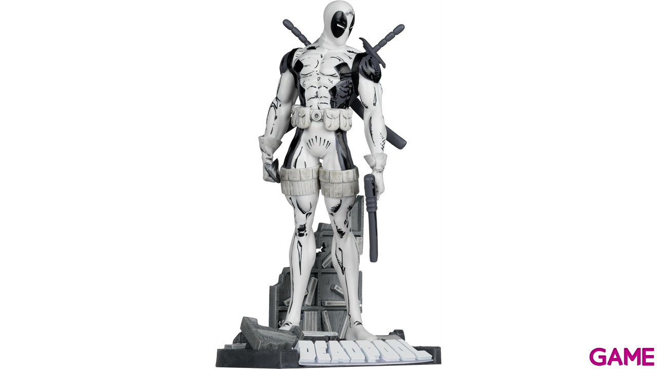 Figura Marvel Collection Deadpool The New Mutants Line Art Gold Label-3
