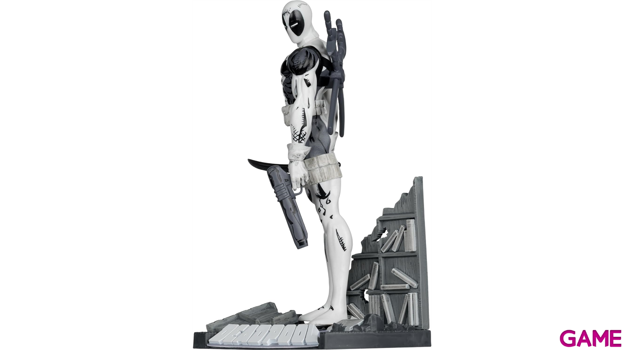 Figura Marvel Collection Deadpool The New Mutants Line Art Gold Label-7