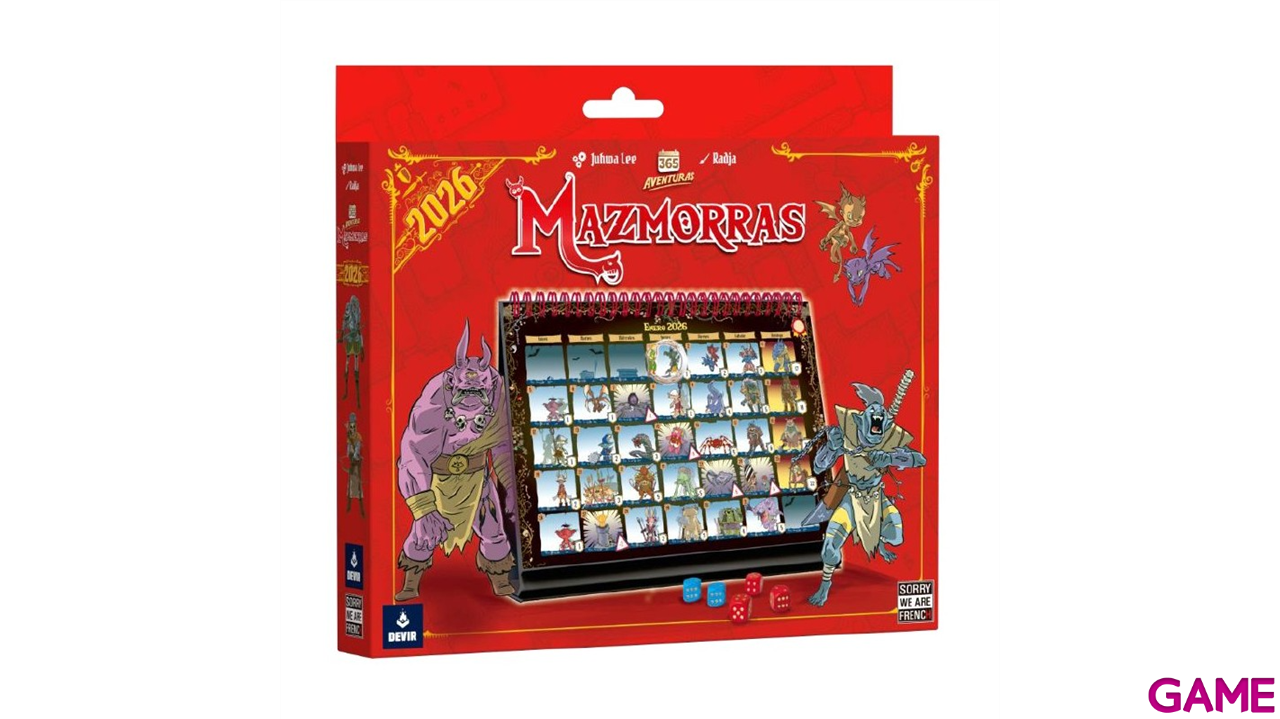 Calendario 365 Adventures Mazmorras-0