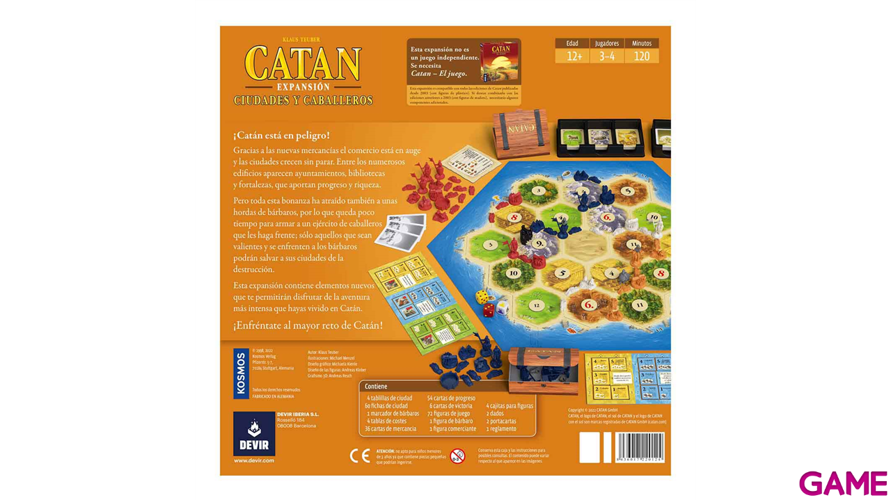 Catan Ciudades y Caballeros-4 Catan Ciudades y Caballeros-4