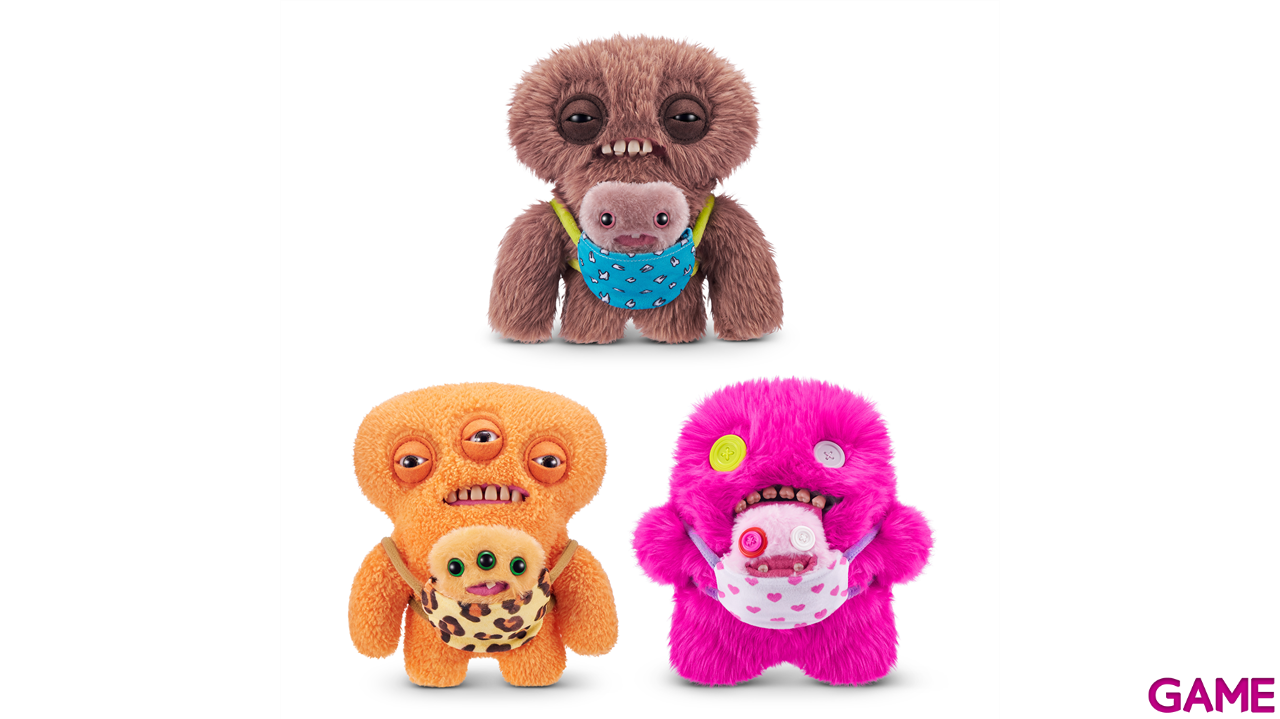 Peluche Fuggler Mini Rascals 23 Cm (Pack 12 Uds)-0