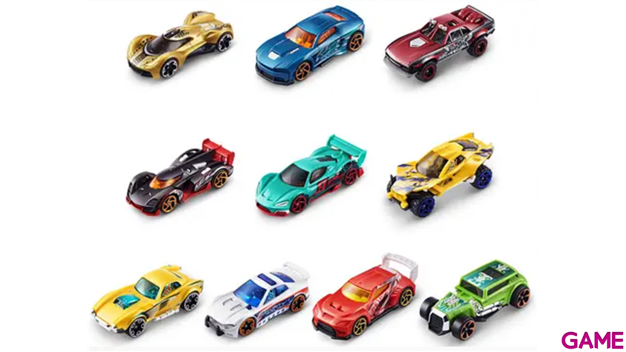 Metal Machines Pack 5 Mini Vehículos-1