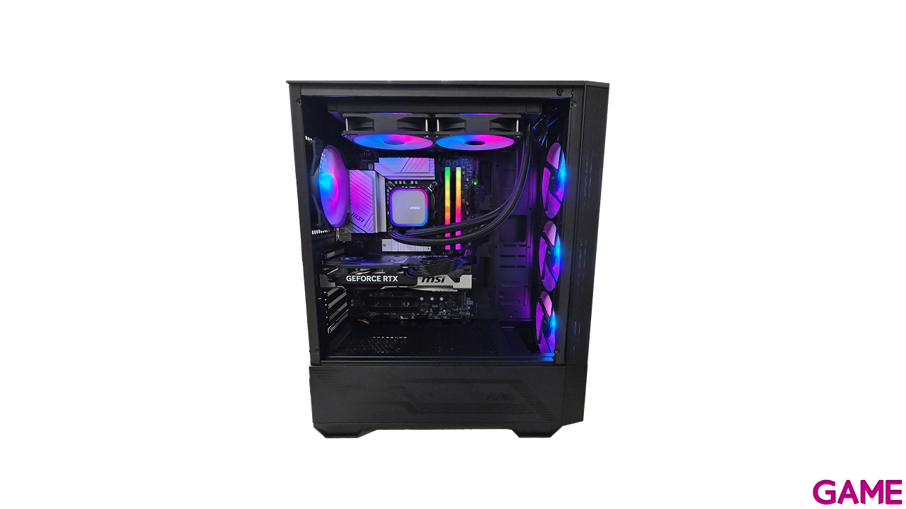 GAMEPC PRO By MSI 760Ti i7-12700F - RTX 5060Ti - 32GB - 1TB SSD - W11 - Ordenador Sobremesa Gaming-1