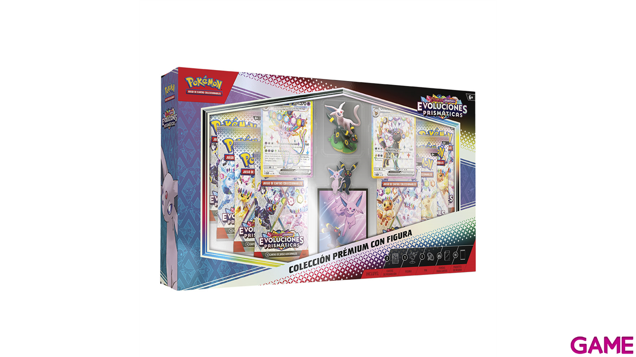 Caja colección con figura Pokémon Escarlata & Púpura - Evoluciones Prismáticas-0