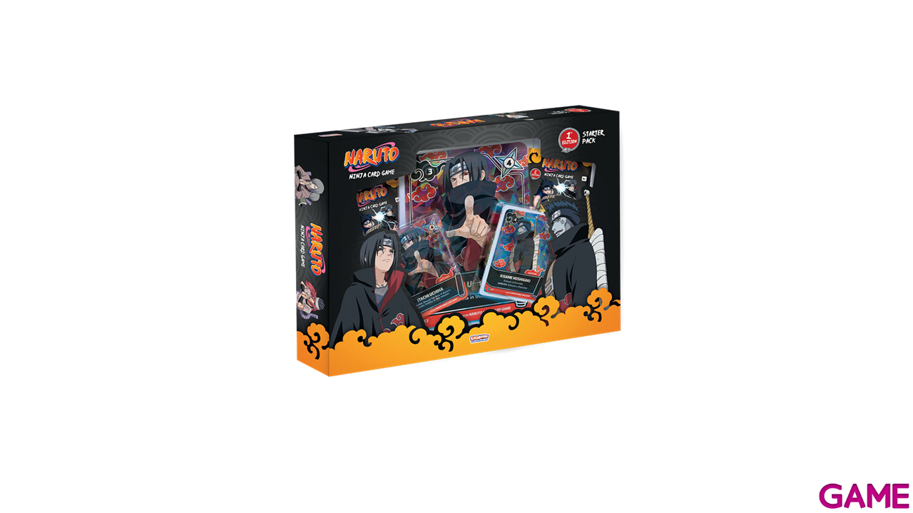Starter Pack TCG Naruto Ninja Itachi y Kisame-0
