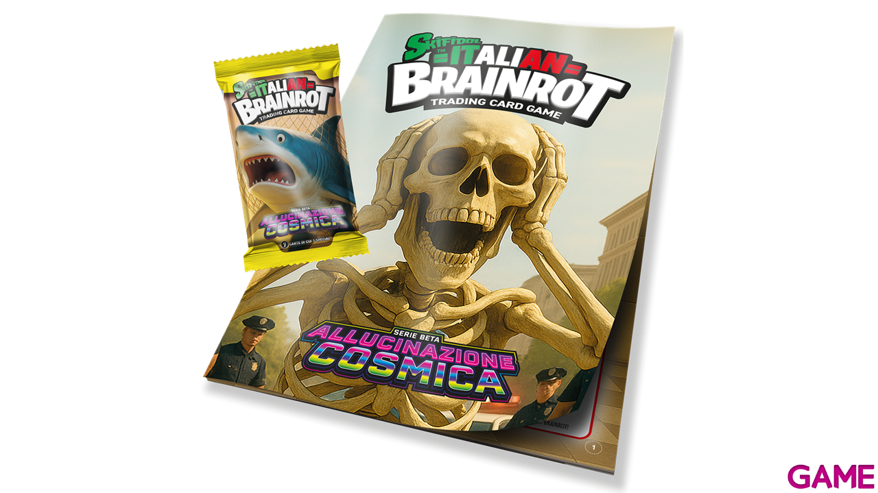 Pack de Album + sobre Italian Brainrot  Serie Beta-0