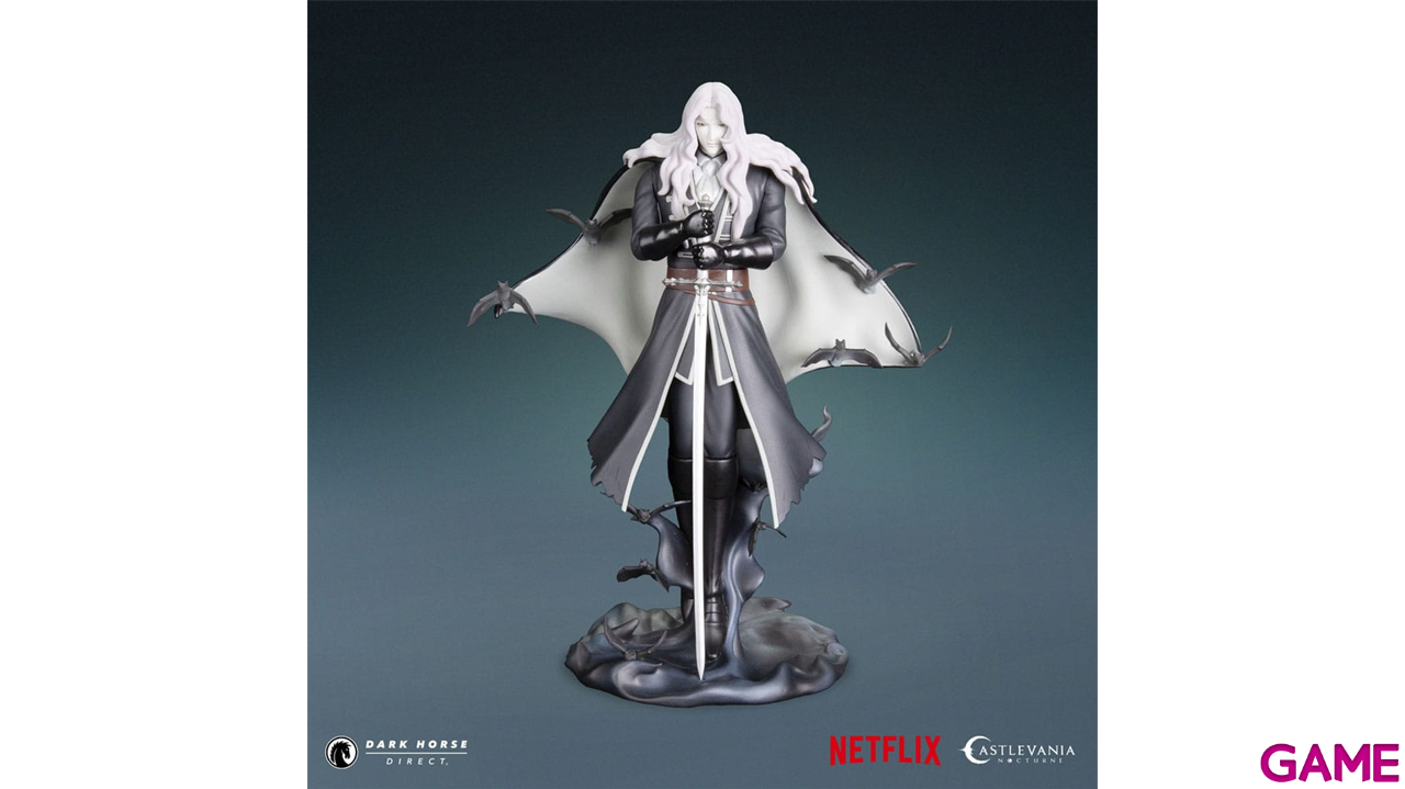 Figura Castlevania Nocturne Alucard de 25 cm-0