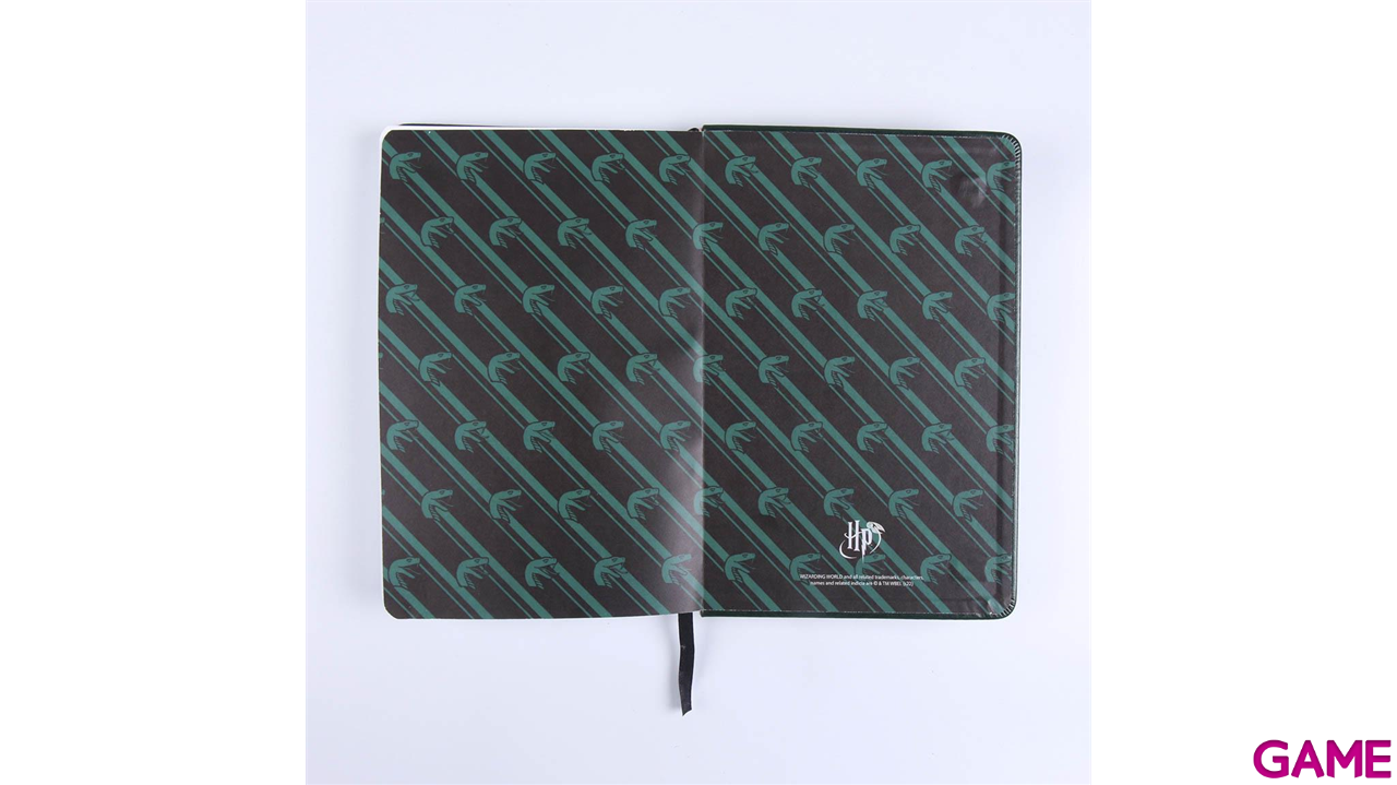 Cuaderno Premium A5 Harry Potter Slytherin-4