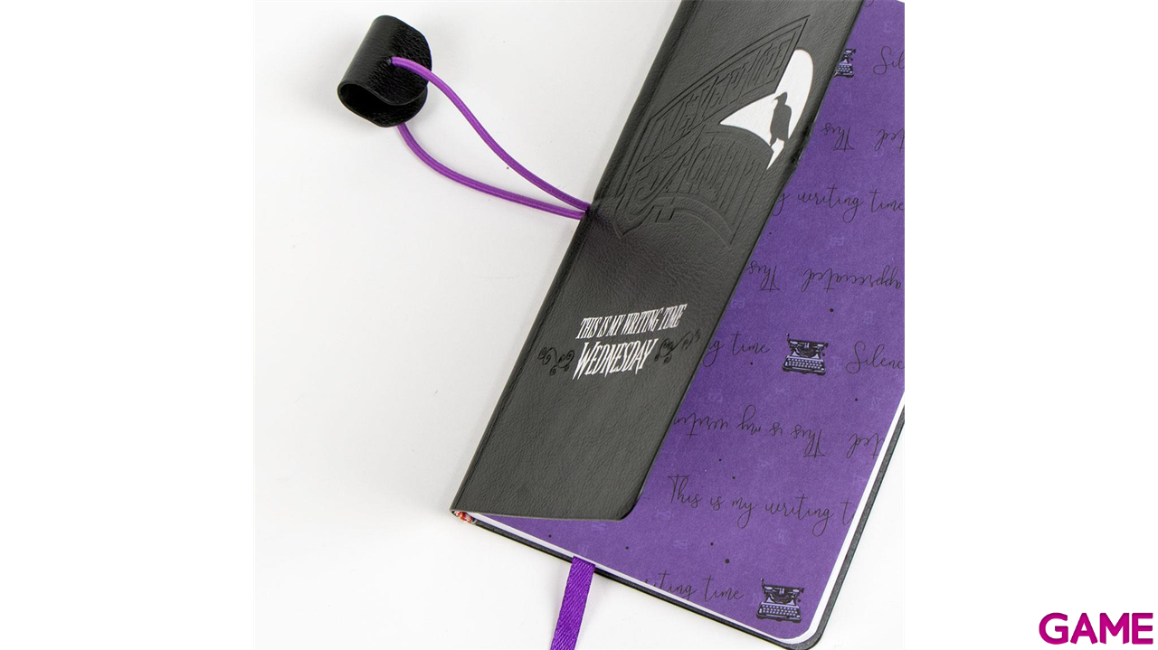 Cuaderno Premium de notas Wednesday-0