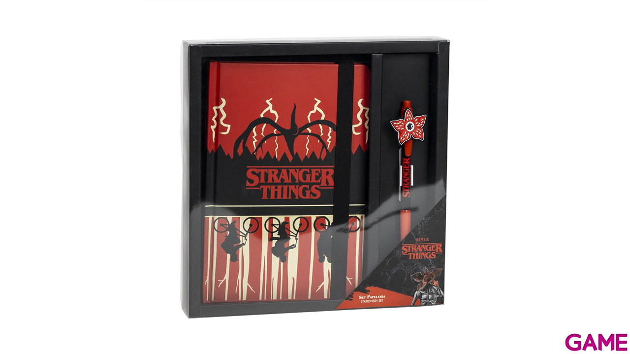 Set De Papelería Bolígrafo Stranger Things-0