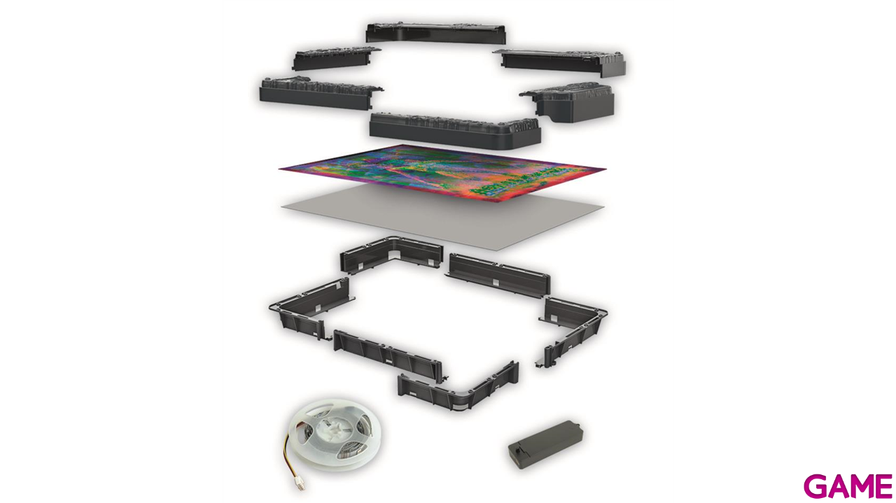 Puzzle con iluminacion y marco Stranger Things Eleven de 520 piezas-1