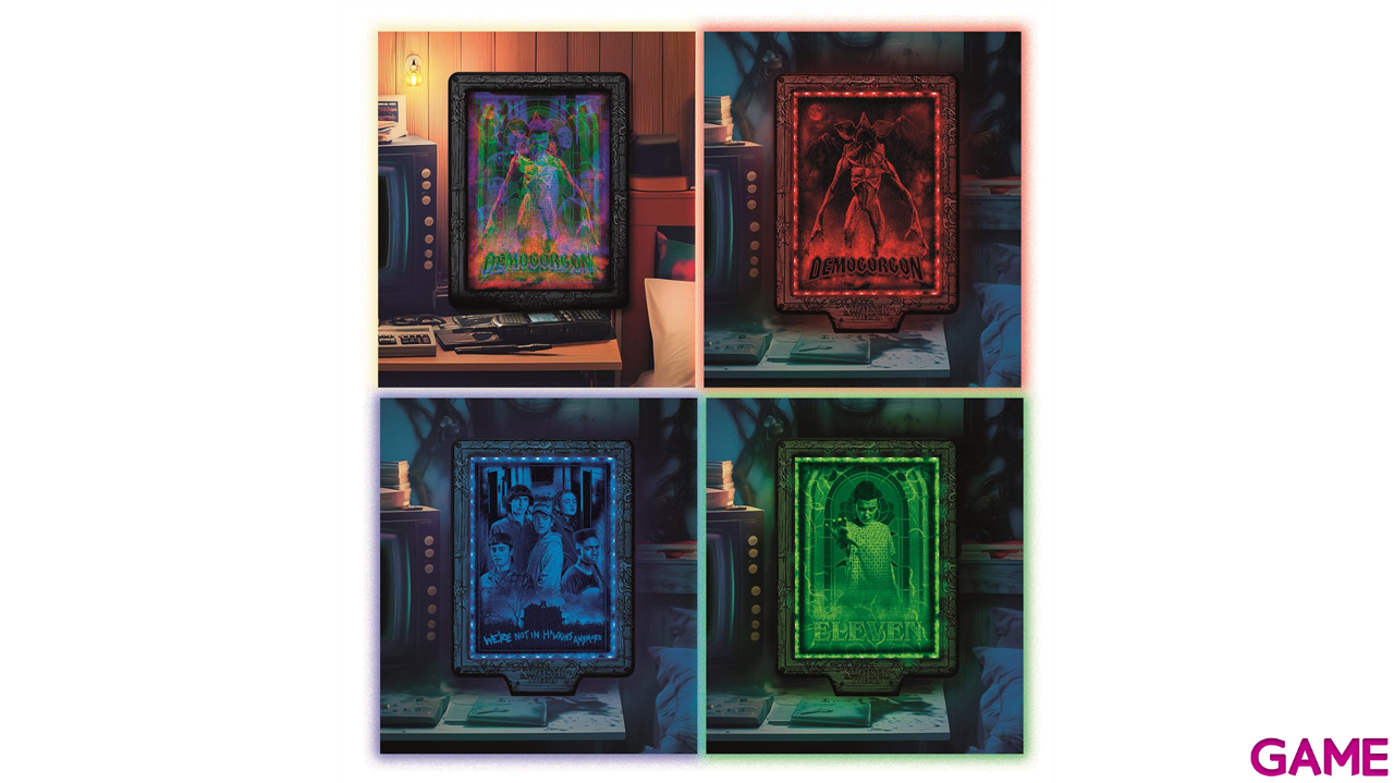 Puzzle con iluminacion y marco Stranger Things Eleven de 520 piezas-2