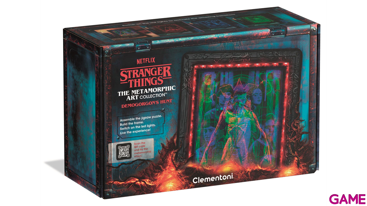 Puzzle con iluminacion y marco Stranger Things Eleven de 520 piezas-7