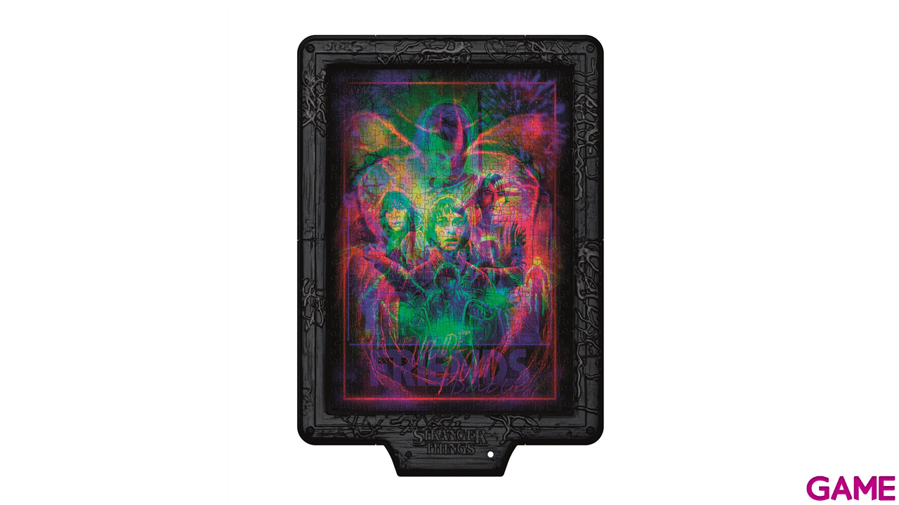 Puzzle con iluminacion y marco Stranger Things The Upside Down de 520 piezas-7