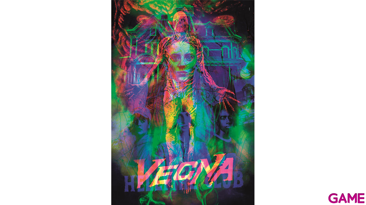 Puzzle con iluminacion y marco Stranger Things Vecna de 520 piezas-1