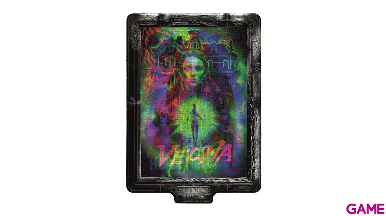 Puzzle con iluminacion y marco Stranger Things Vecna de 520 piezas-7