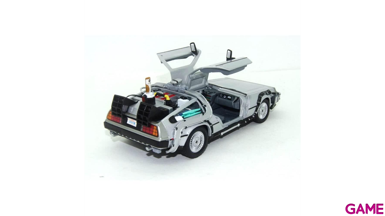 Replica Vehiculo Regreso al Futuro Delorean Versión Vuelo Escala 1/24-1