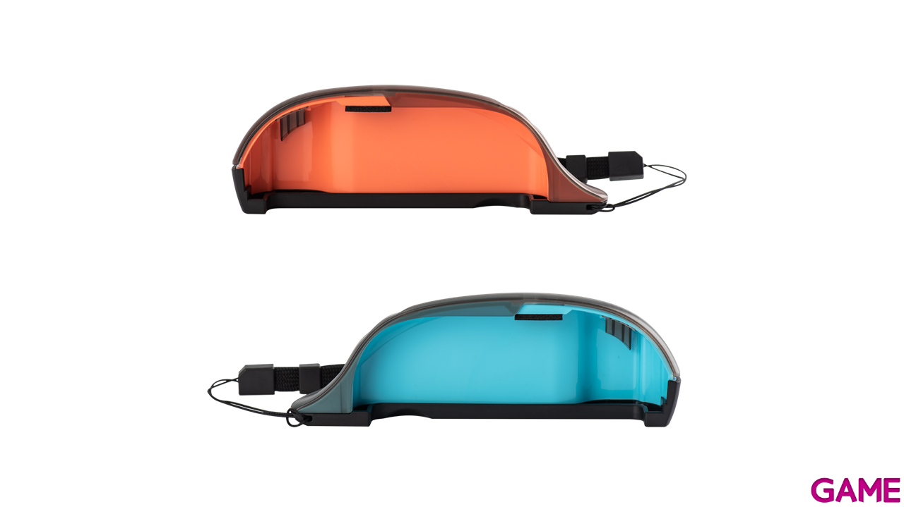 Set Adaptadores Joy-Con 2 para Ratón Rojo y Azul + Correas-11