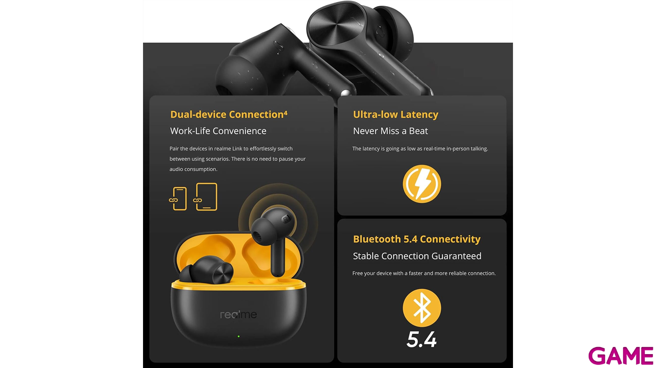 Realme Buds T200 Lite Storm Grey-9