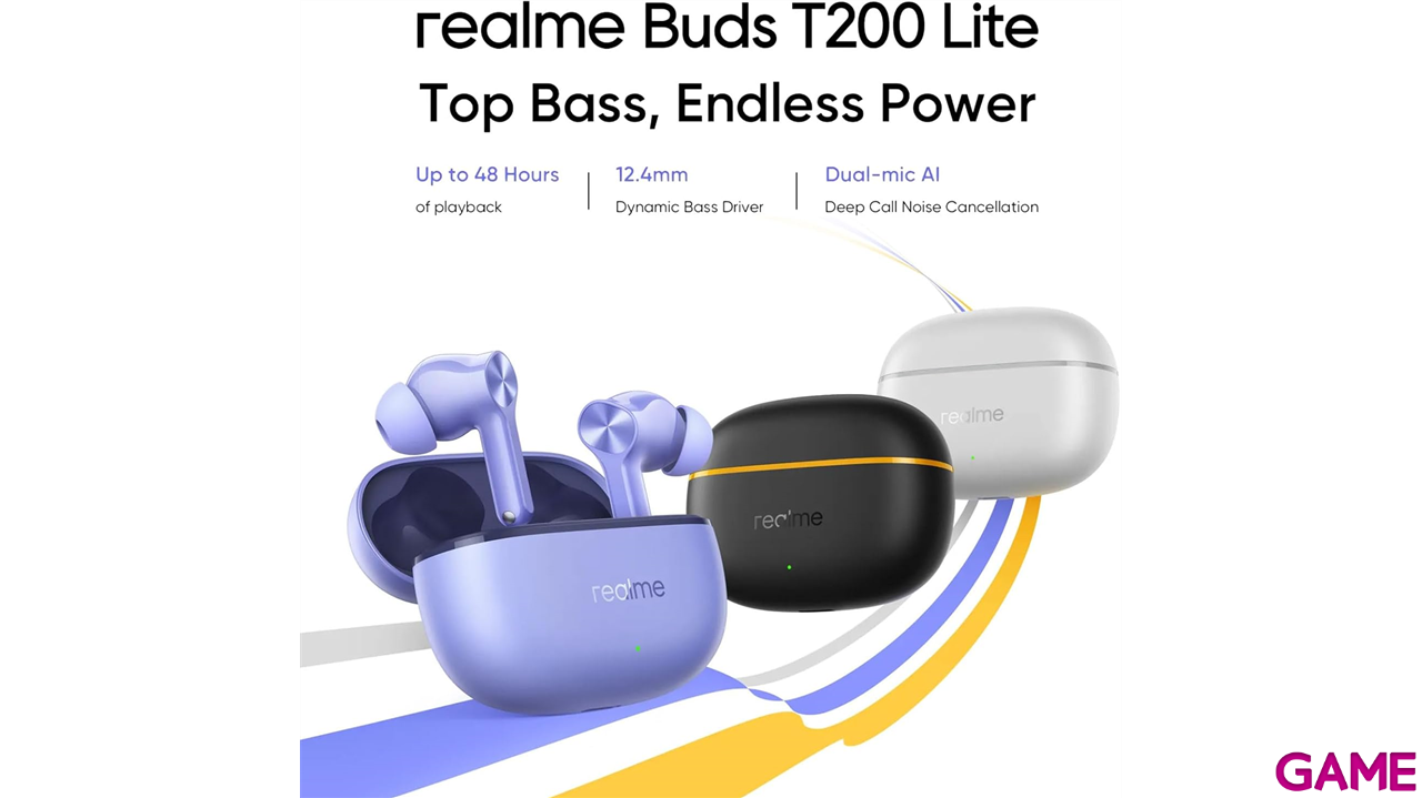Realme Buds T200 Lite Storm Grey-10