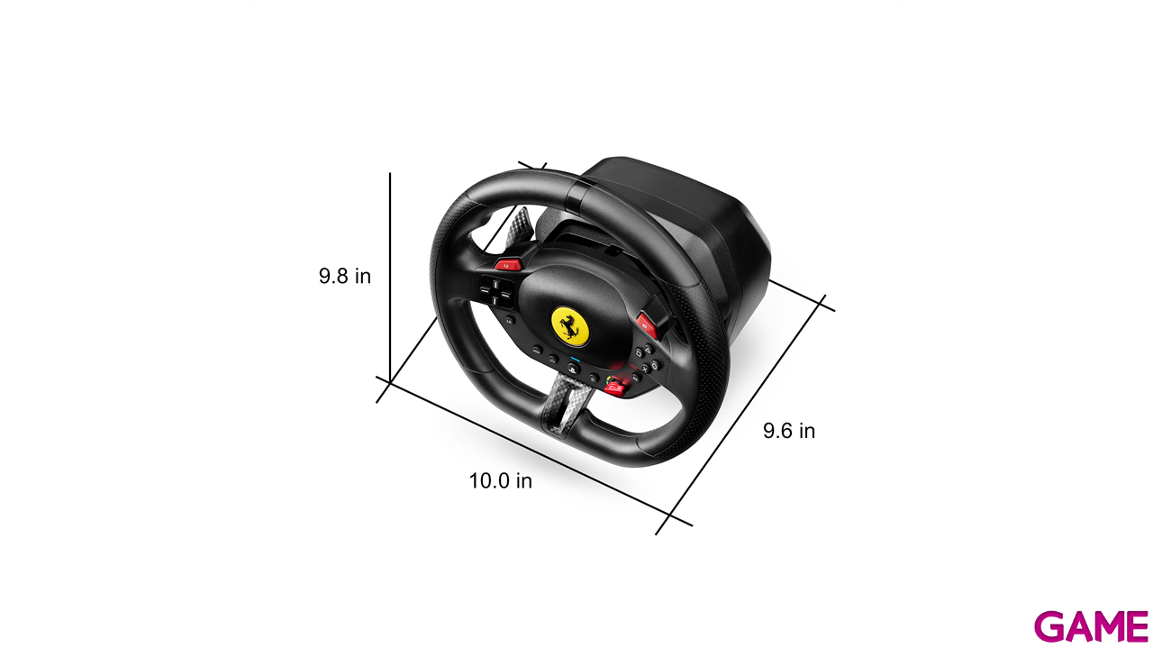 Thrustmaster T98 Ferrari 296 GTB PC - PS5 - PS4 - Licencia PlayStation - Volante-3