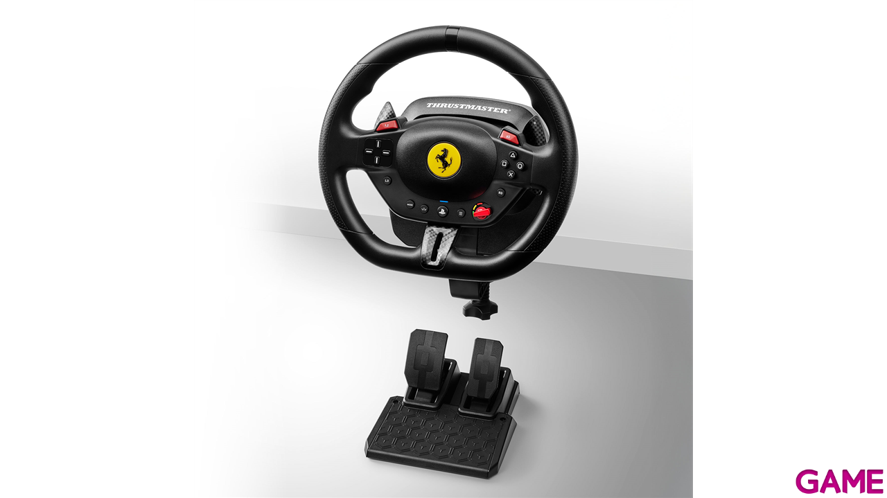 Thrustmaster T98 Ferrari 296 GTB PC - PS5 - PS4 - Licencia PlayStation - Volante-7
